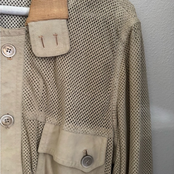 Battaglia Italian made handmade vintage designer leather jacket - Picture 7 of 11